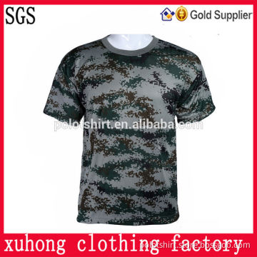100% polyester dry fit camo t shirt